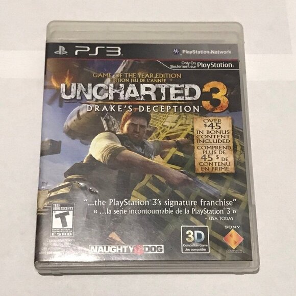PS3 Uncharted 3: Drake’s Deception, PlayStation 3 - Picture 1 of 4